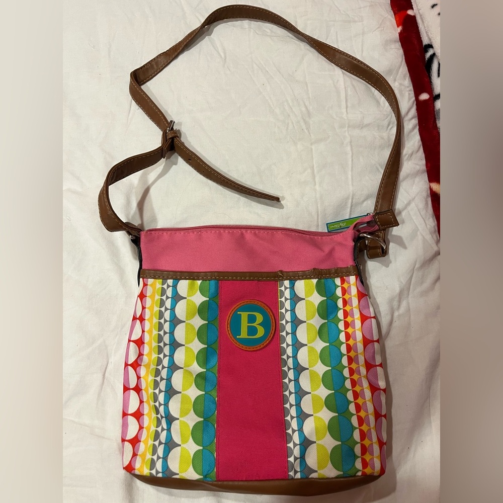 Lily Bloom Colorful Pink Patterned Bag